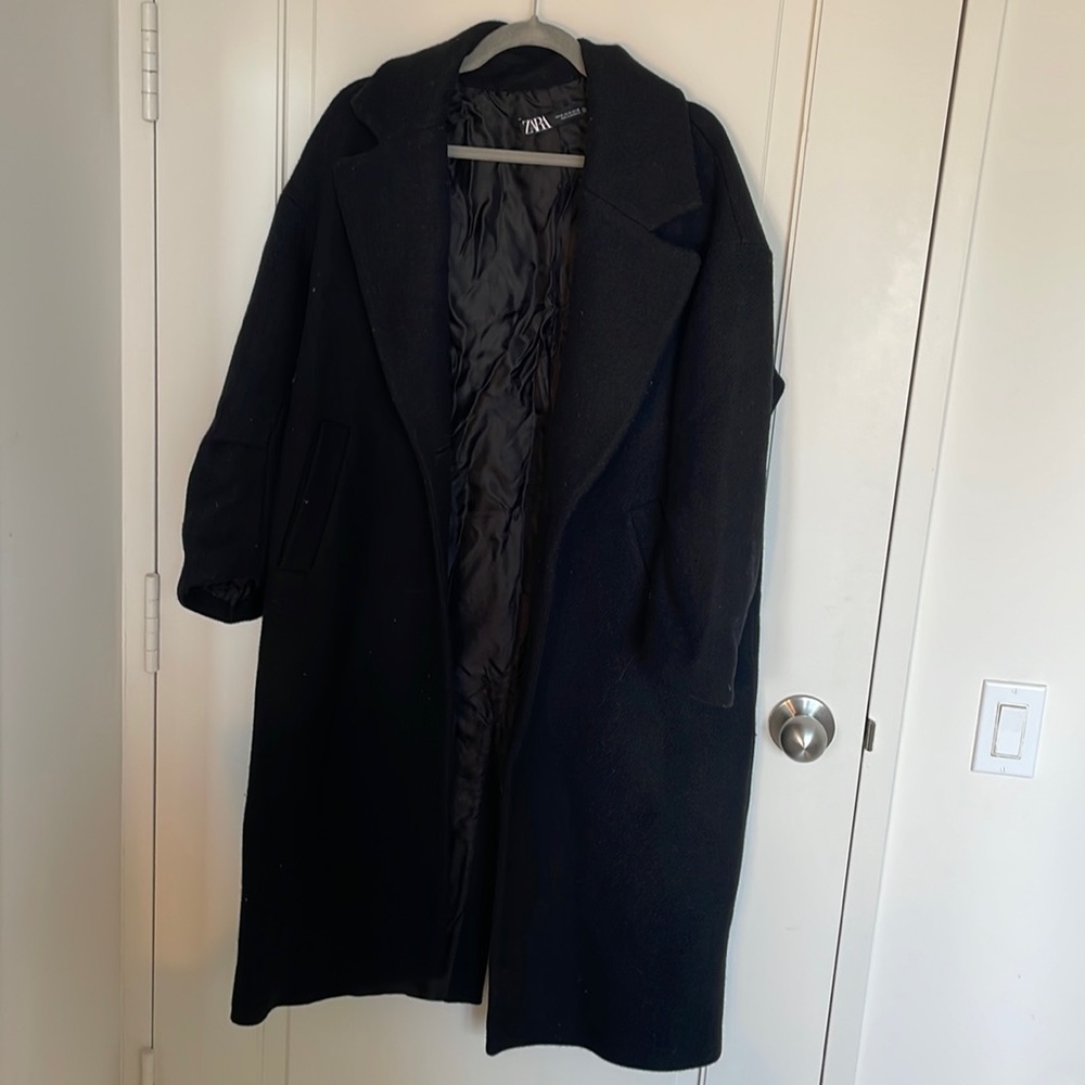 Zara oversized wool coat